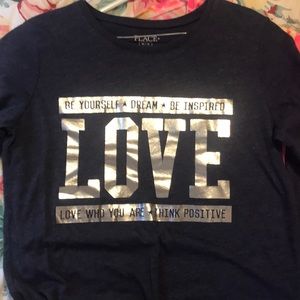 Blue Children’s place shirt